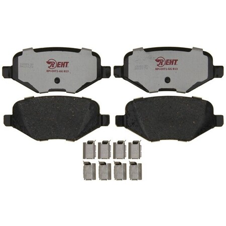 R/M Brakes OE Replacement, Hybrid Technology, Includes Mounting Hardware EHT1377H